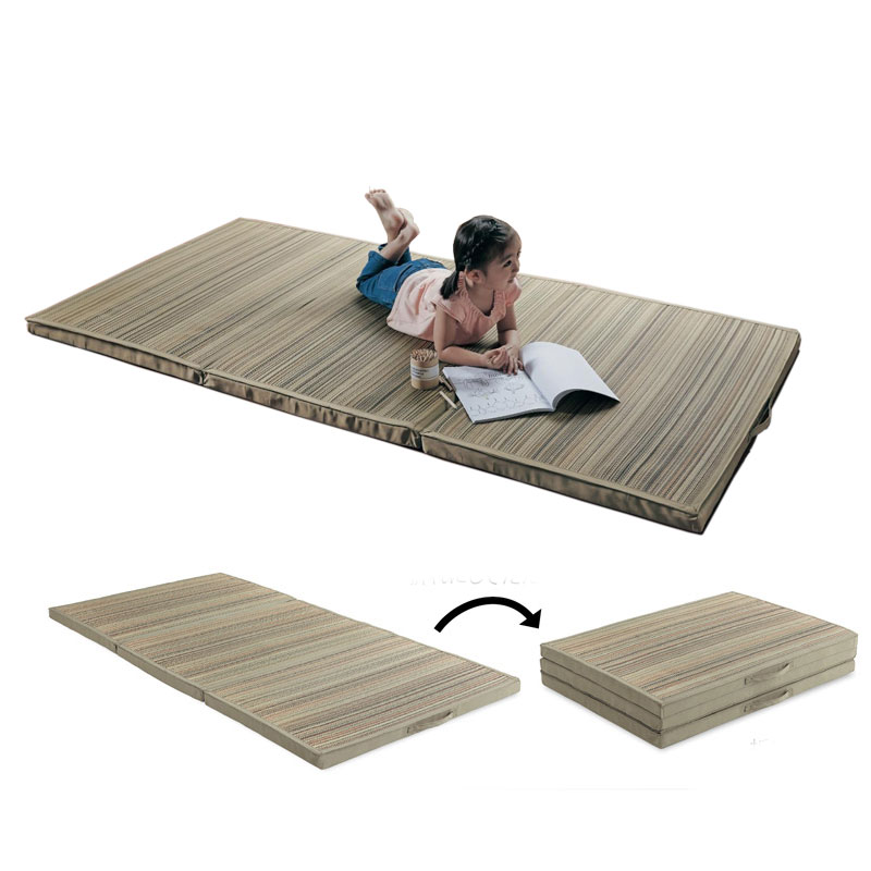 Tatami Mat Rush - 접이식 소프트 다다미 매트리스 바닥 매트,