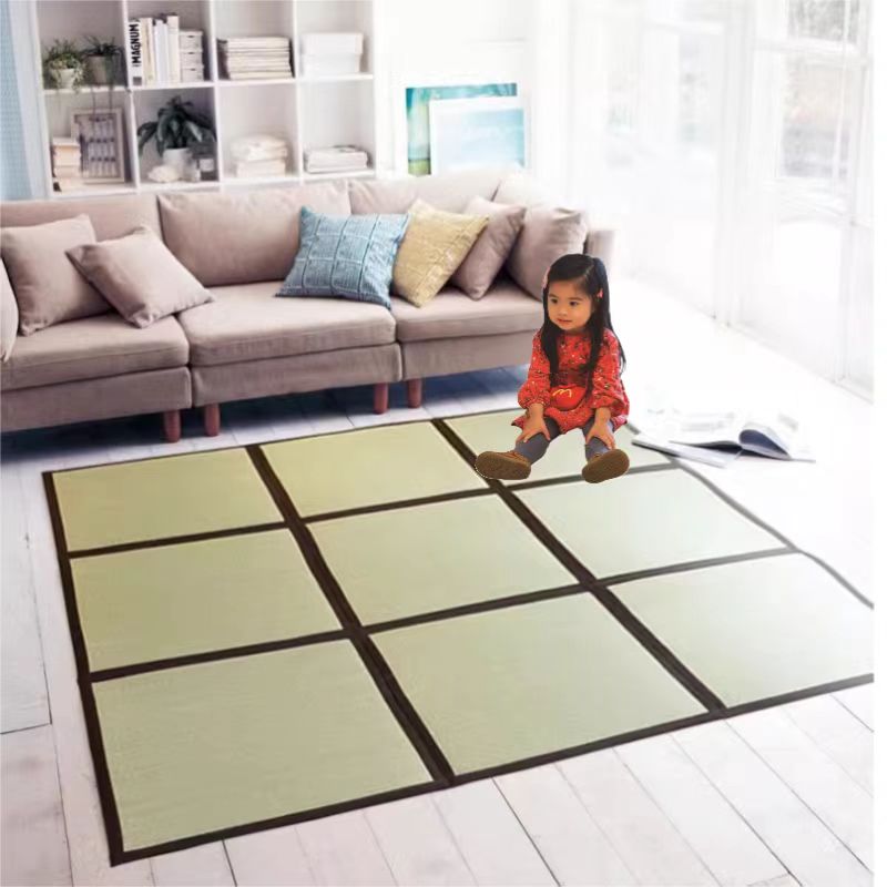 일본 친환경 러쉬 그라스 매트 접이식 크롤링 패드 다다 - Tatami Mat Rush 리뷰 및 가격