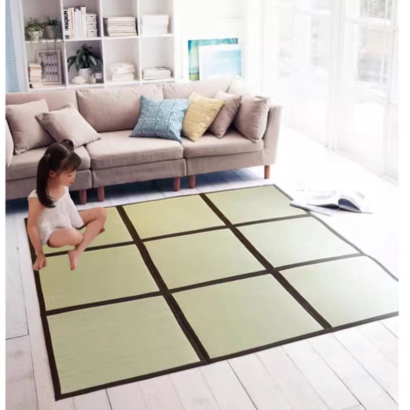 일본 친환경 러쉬 그라스 매트 접이식 크롤링 패드 다다 - Tatami Mat Rush 리뷰 및 가격