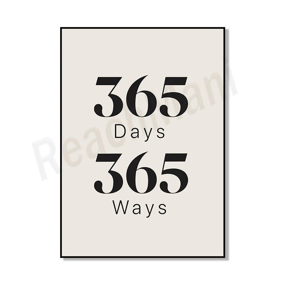 365일 365가지 방법 동기 부여 명언 포스터, 일본 - Japanese Life Quotes 리뷰 및 가격