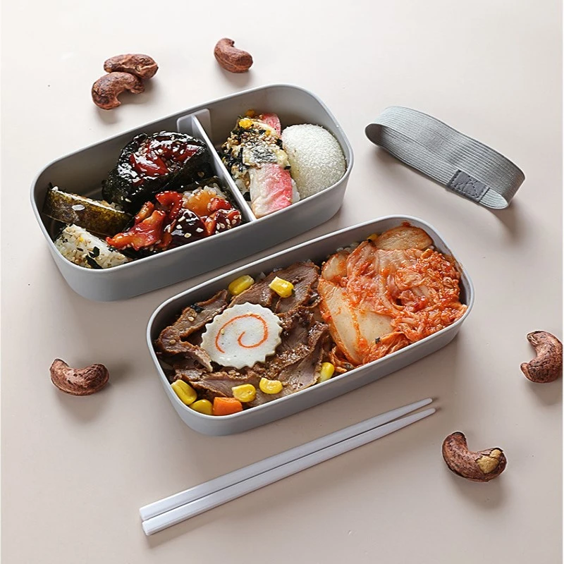 휴대용 누수 방지 식품 이중 레이어 도시락 도시락 상자 - Bento Box Two Tier 리뷰 및 가격