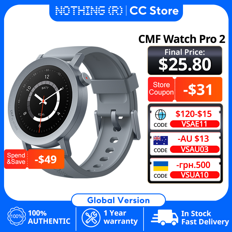 글로벌 버전 Nothing CMF Watch Pro 2 - Japanese Life Quotes 리뷰 및 가격
