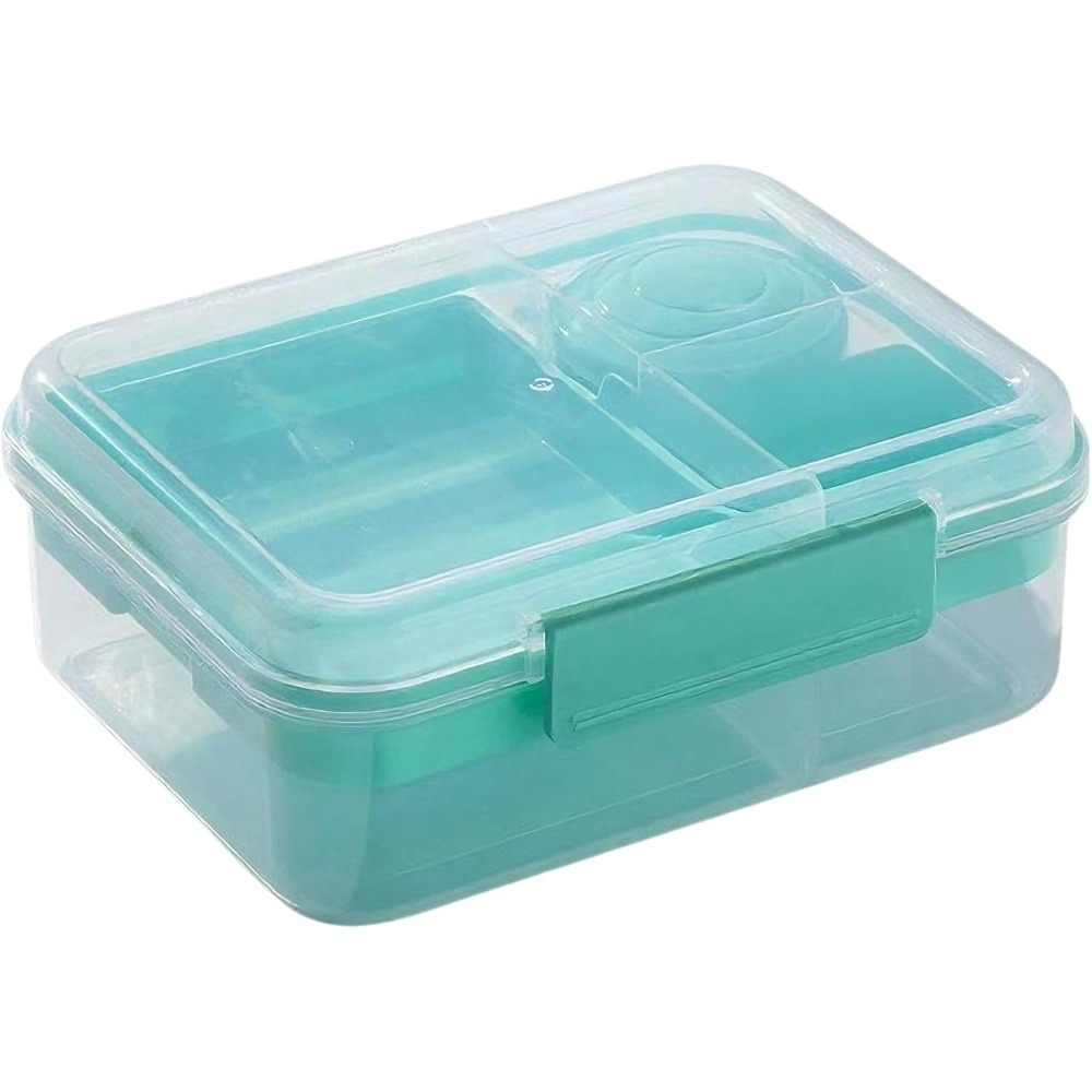 1개 휴대용 분리형 도시락 피크닉 샐러드 과일 용기 휴 - Bento Box Two Tier 리뷰 및 가격