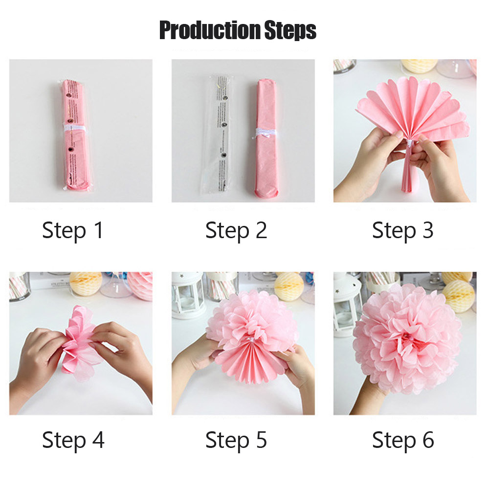 접이식 원형 종이 랜턴 허니콤 폼폼 키트 보라색 파란색 - Japanese Lantern Paper 리뷰 및 가격