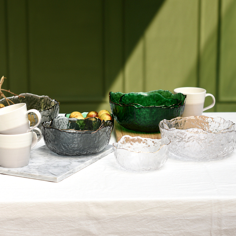 일본 스타일 아이스버그 유리 그릇, 투명 유리 그릇,  - Matcha Bowl Chawan 리뷰 및 가격