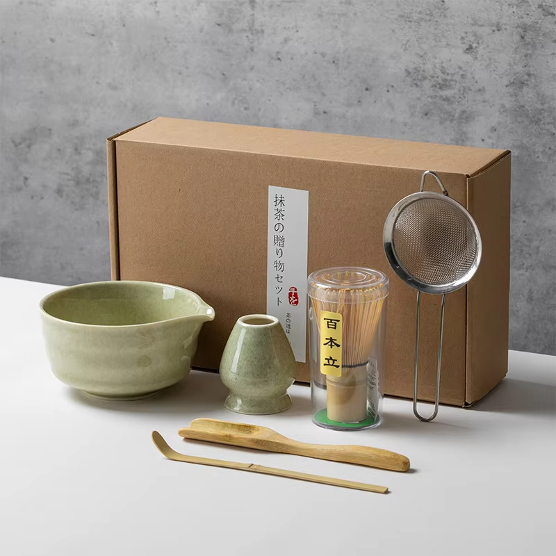 일본식 말차 차 세트 대나무 거품기 국자 세라믹 말차  - Matcha Bowl Chawan 리뷰 및 가격