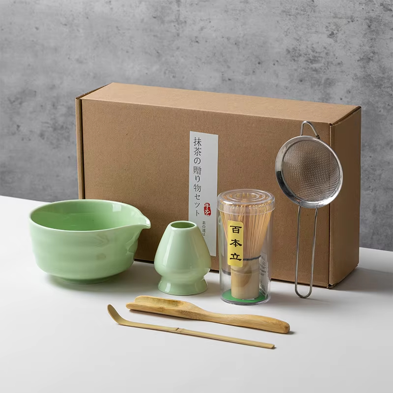 일본식 말차 차 세트 대나무 거품기 국자 세라믹 말차  - Matcha Bowl Chawan 리뷰 및 가격
