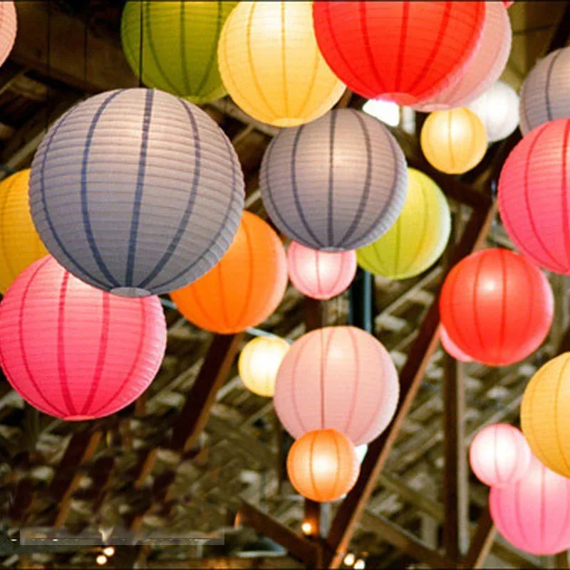 다채로운 색상의 중국식 종이 등불 15-20-25-30 - Japanese Lantern Paper 리뷰 및 가격