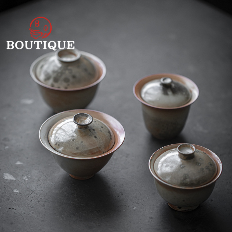 레트로 장작 변경 가마 잉크 아트, 세라믹 가이완 미적 - Matcha Bowl Chawan 리뷰 및 가격