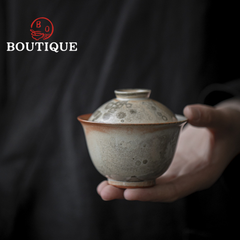 레트로 장작 변경 가마 잉크 아트, 세라믹 가이완 미적 - Matcha Bowl Chawan 리뷰 및 가격
