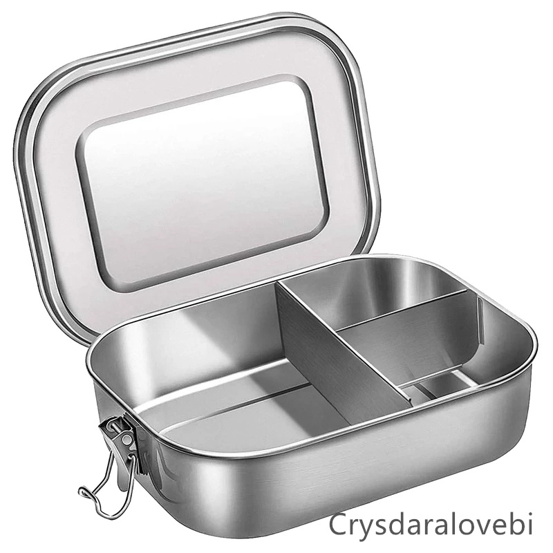 스테인레스 스틸 도시락 어린이 도시락 상자 학교용 컨테 - Bento Box Two Tier 리뷰 및 가격