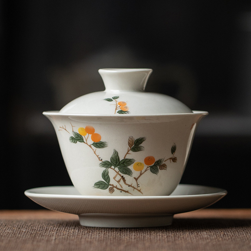 잔디와 나무 세라믹 Gaiwan, 레트로 양조, 덮인  - Matcha Bowl Chawan 리뷰 및 가격
