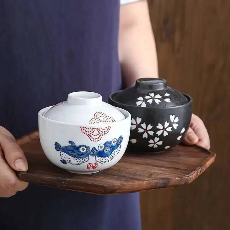 일본 세라믹 4.25 인치 스튜 냄비 그릇, 뚜껑이 달 - Matcha Bowl Chawan 리뷰 및 가격