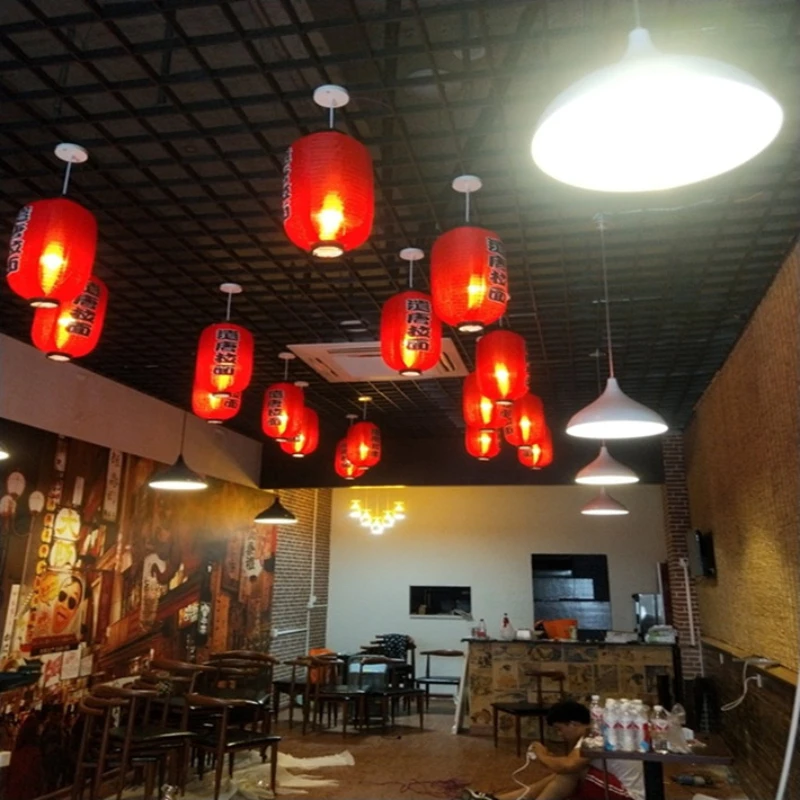 일본식 멜론 랜턴 레드 장식 레스토랑 간판 바 요리 메 - Japanese Restaurant Lifestyle 리뷰 및 가격